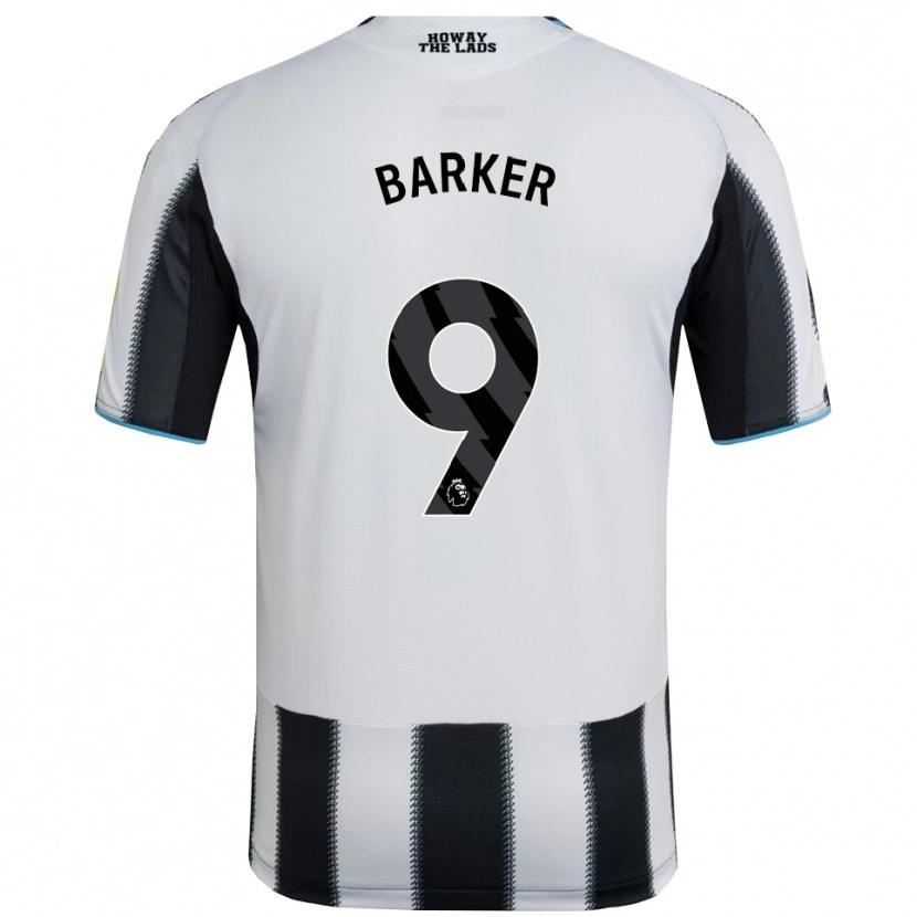 Danxen Kinder Katie Barker #9 Schwarz Weiß Heimtrikot Trikot 2025/26 T-Shirt Österreich