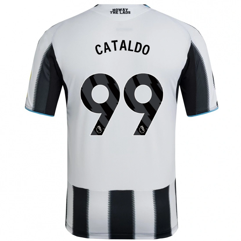 Danxen Kinder Lia Cataldo #99 Schwarz Weiß Heimtrikot Trikot 2025/26 T-Shirt Österreich