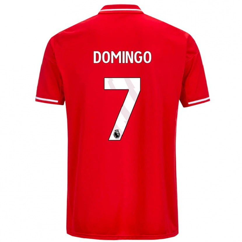 Danxen Kinder Sophie Domingo #7 Rot Weiß Heimtrikot Trikot 2025/26 T-Shirt Österreich