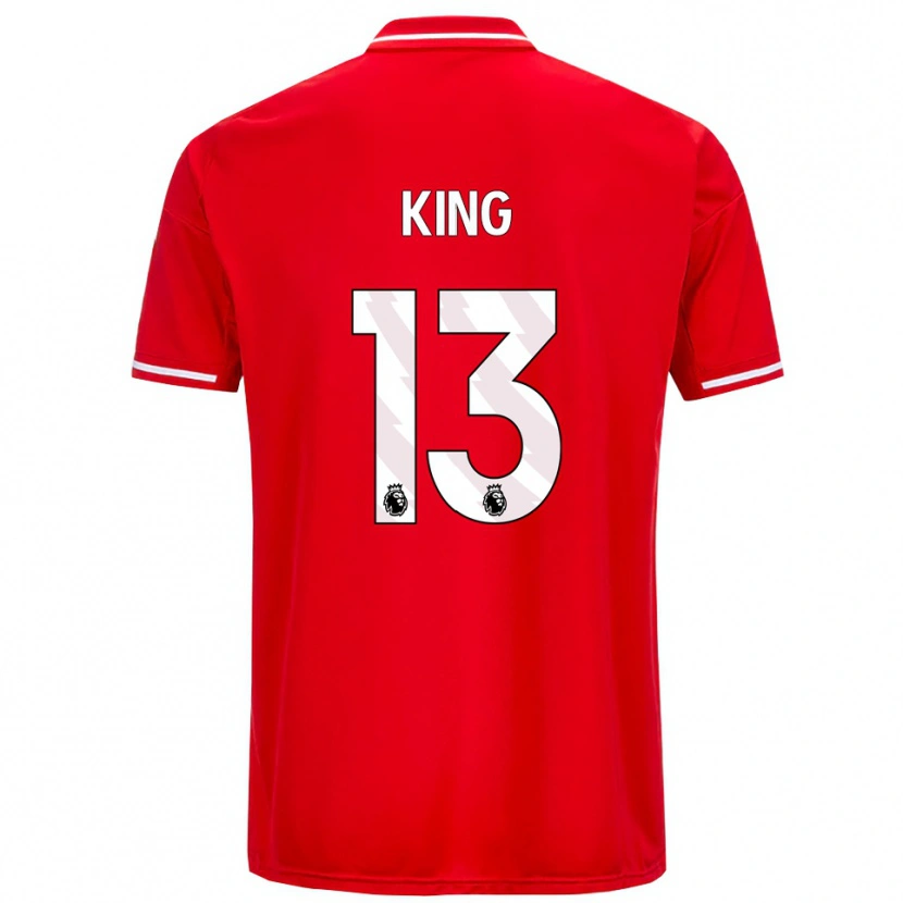 Danxen Kinder Leo King #13 Rot Weiß Heimtrikot Trikot 2025/26 T-Shirt Österreich