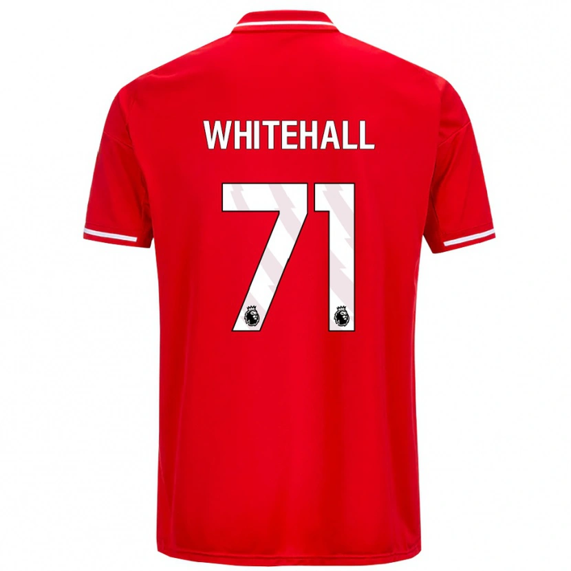 Danxen Kinder Archie Whitehall #71 Rot Weiß Heimtrikot Trikot 2025/26 T-Shirt Österreich