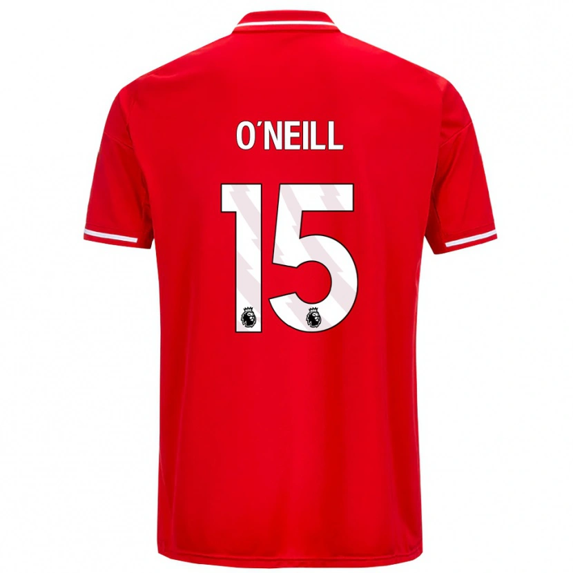 Danxen Kinder Laura-Jayne O'neill #15 Rot Weiß Heimtrikot Trikot 2025/26 T-Shirt Österreich