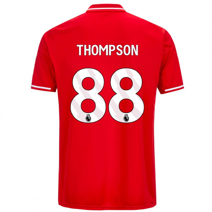 Danxen Kinder Will Thompson #88 Rot Weiß Heimtrikot Trikot 2025/26 T-Shirt Österreich