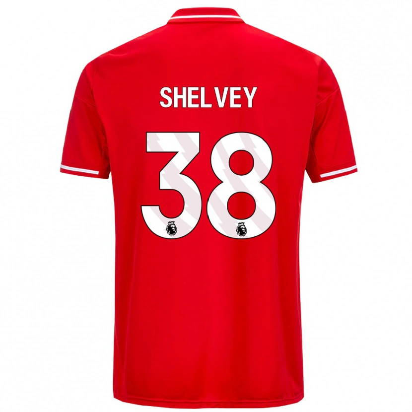 Danxen Kinder George Shelvey #38 Rot Weiß Heimtrikot Trikot 2025/26 T-Shirt Österreich
