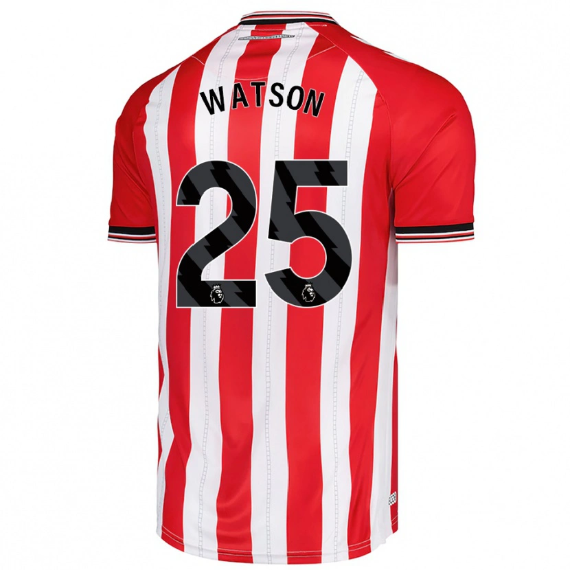 Danxen Kinder Katy Watson #25 Rot Weiß Heimtrikot Trikot 2025/26 T-Shirt Österreich