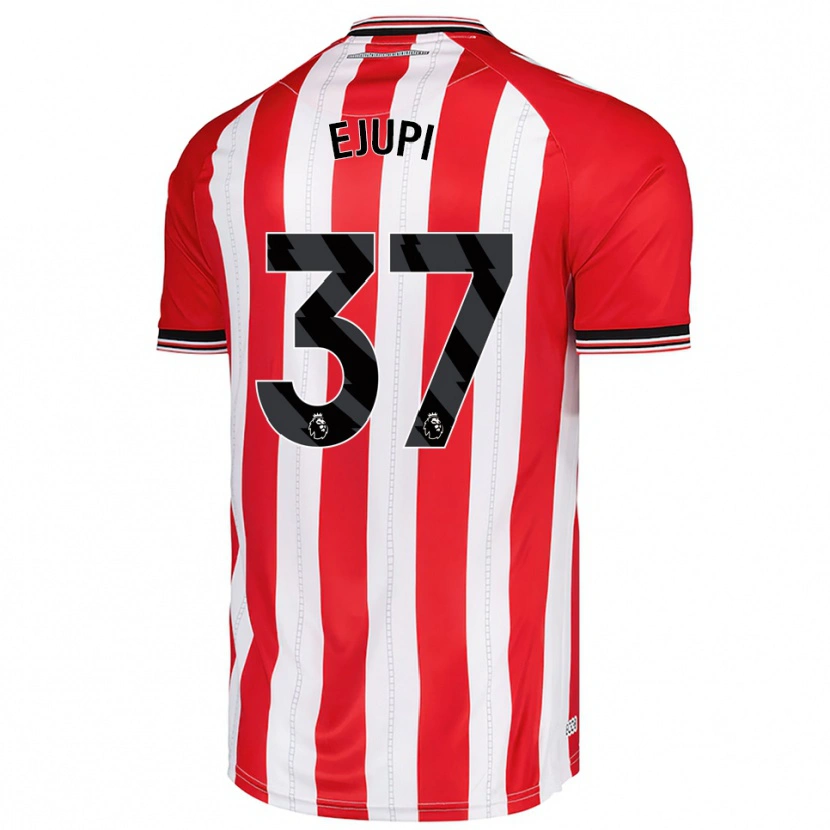 Danxen Kinder Elizabeta Ejupi #37 Rot Weiß Heimtrikot Trikot 2025/26 T-Shirt Österreich