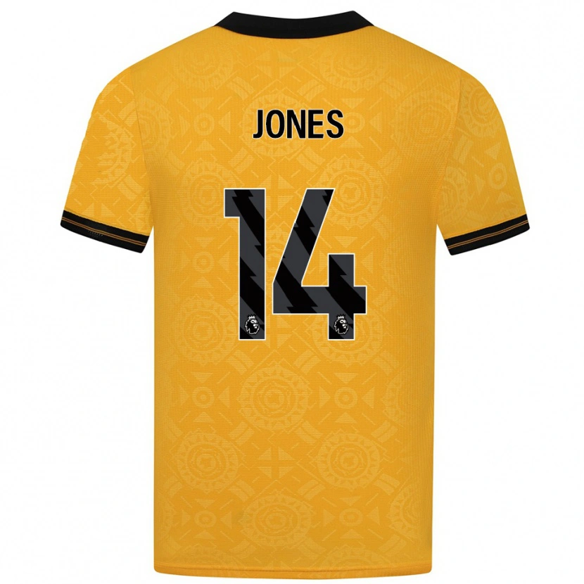 Danxen Kinder Meesha Dudley-Jones #14 Gelb Schwarz Heimtrikot Trikot 2025/26 T-Shirt Österreich