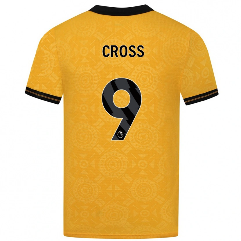 Danxen Kinder Jade Cross #9 Gelb Schwarz Heimtrikot Trikot 2025/26 T-Shirt Österreich