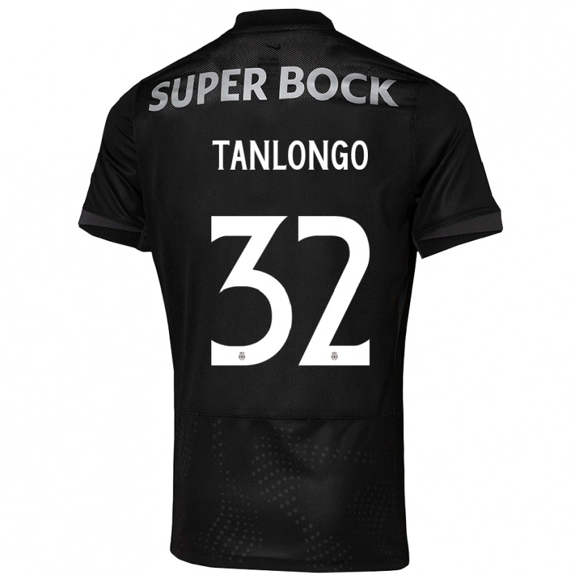 Danxen Kinder Mateo Tanlongo #32 Schwarz Weiß Auswärtstrikot Trikot 2025/26 T-Shirt Österreich