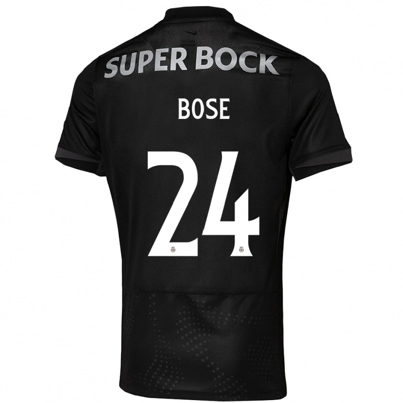 Danxen Kinder Ria Bose #24 Schwarz Weiß Auswärtstrikot Trikot 2025/26 T-Shirt Österreich
