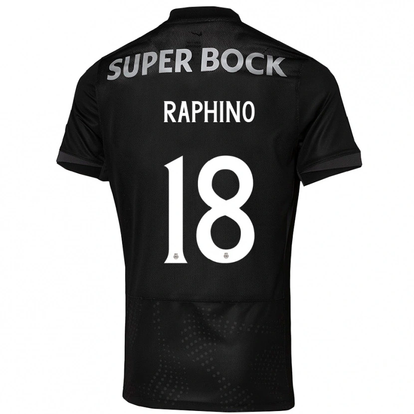 Danxen Kinder Brittany Raphino #18 Schwarz Weiß Auswärtstrikot Trikot 2025/26 T-Shirt Österreich