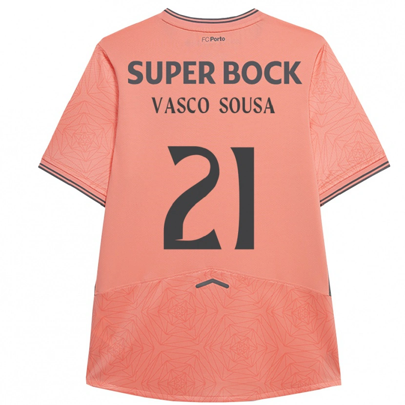 Danxen Kinder Vasco Sousa #21 Rosa Marineblau Auswärtstrikot Trikot 2025/26 T-Shirt Österreich