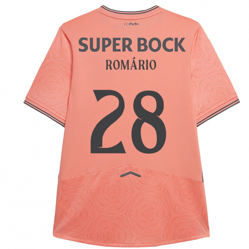Danxen Kinder Romário Baró #28 Rosa Marineblau Auswärtstrikot Trikot 2025/26 T-Shirt Österreich