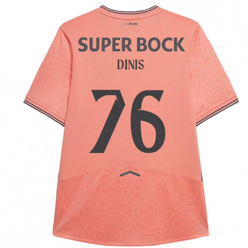 Danxen Kinder Dinis #76 Rosa Marineblau Auswärtstrikot Trikot 2025/26 T-Shirt Österreich