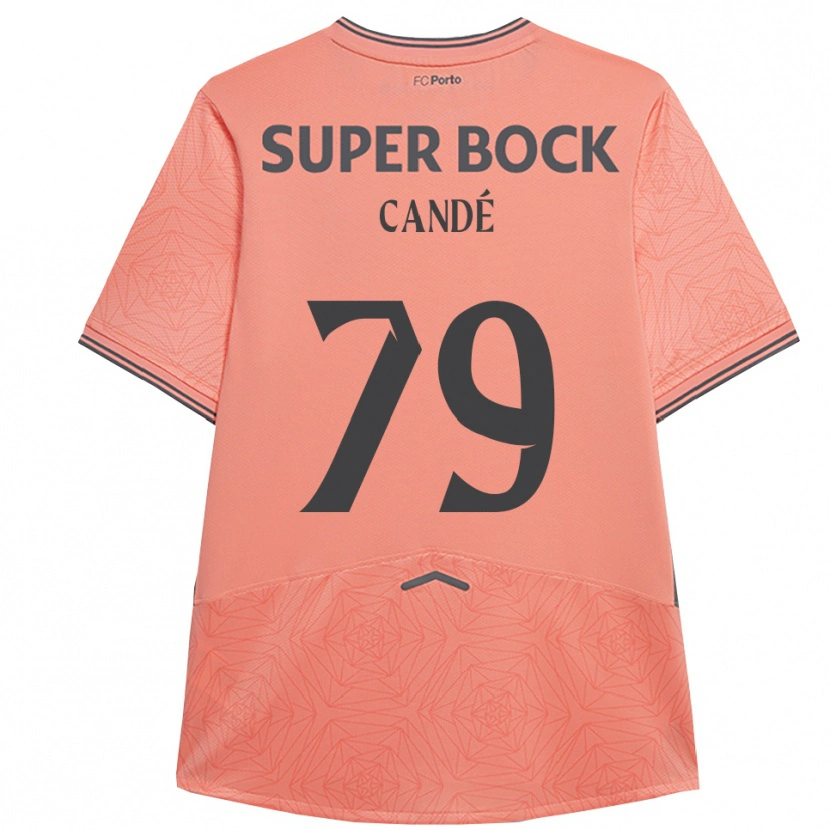 Danxen Kinder Umaro Candé #79 Rosa Marineblau Auswärtstrikot Trikot 2025/26 T-Shirt Österreich