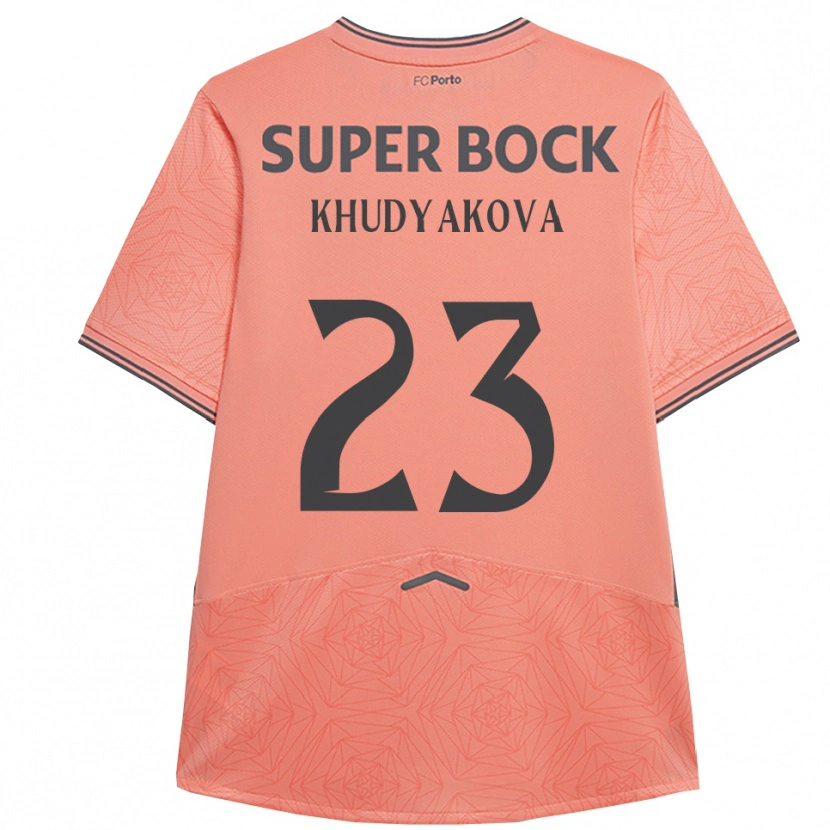 Danxen Kinder Verónica Khudyakova #23 Rosa Marineblau Auswärtstrikot Trikot 2025/26 T-Shirt Österreich