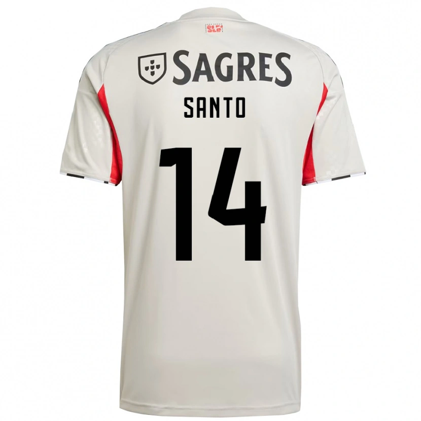 Danxen Kinder Sandro Santo #14 Creme Weiß Rot Auswärtstrikot Trikot 2025/26 T-Shirt Österreich