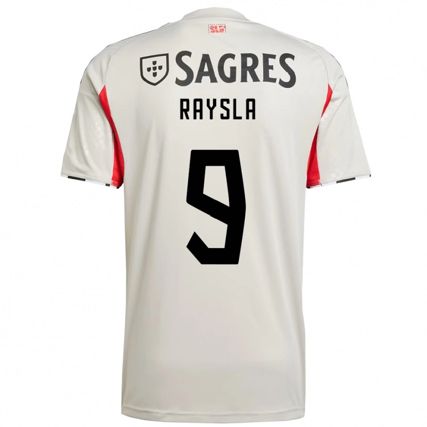 Danxen Kinder Nycole Raysla #9 Creme Weiß Rot Auswärtstrikot Trikot 2025/26 T-Shirt Österreich