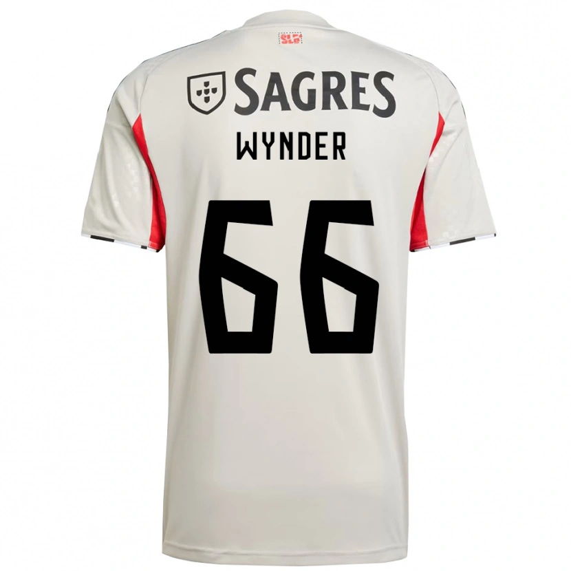 Danxen Kinder Joshua Wynder #66 Creme Weiß Rot Auswärtstrikot Trikot 2025/26 T-Shirt Österreich