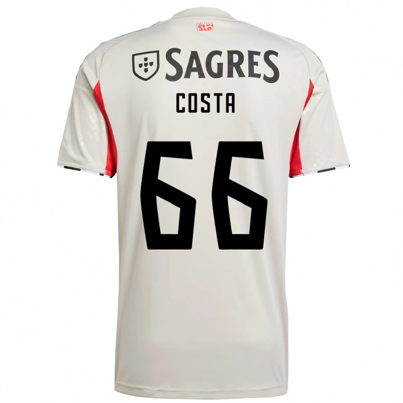 Danxen Kinder Rute Costa #66 Creme Weiß Rot Auswärtstrikot Trikot 2025/26 T-Shirt Österreich