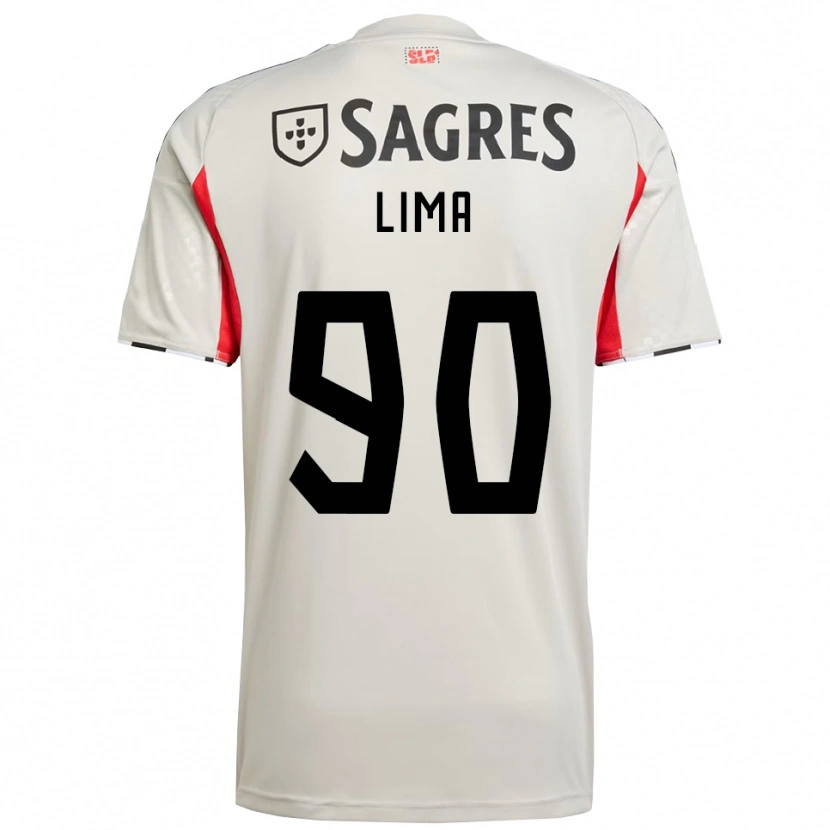 Danxen Kinder Ivan Lima #90 Creme Weiß Rot Auswärtstrikot Trikot 2025/26 T-Shirt Österreich