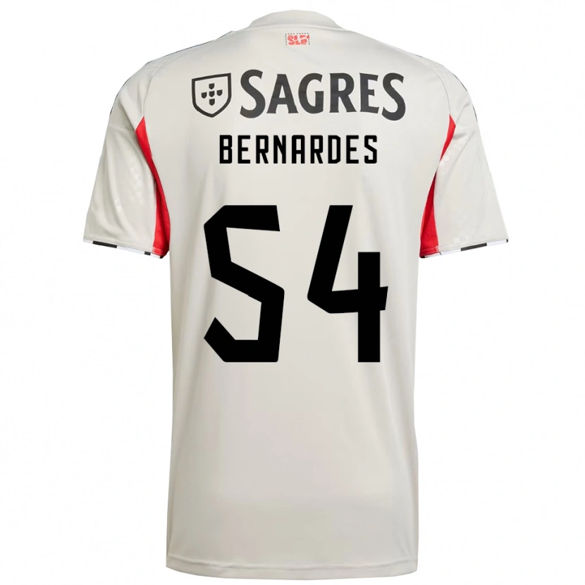 Danxen Kinder Francisco Neto #54 Creme Weiß Rot Auswärtstrikot Trikot 2025/26 T-Shirt Österreich