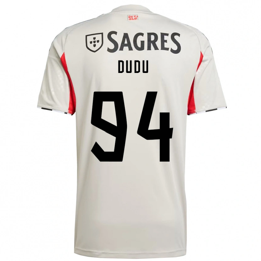 Danxen Kinder Dudu #94 Creme Weiß Rot Auswärtstrikot Trikot 2025/26 T-Shirt Österreich