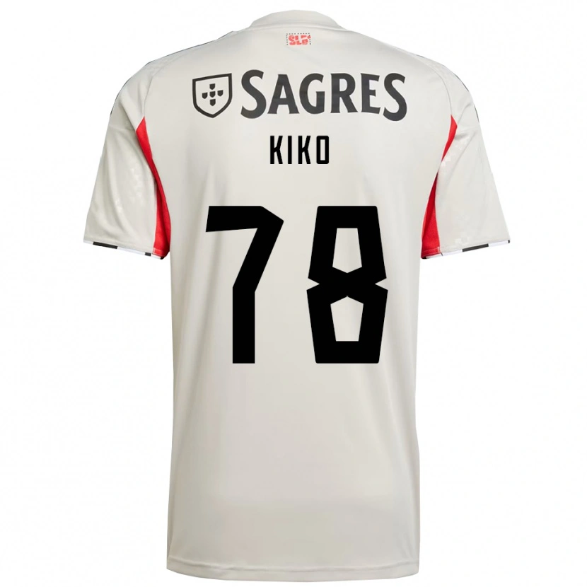 Danxen Kinder Kiko #78 Creme Weiß Rot Auswärtstrikot Trikot 2025/26 T-Shirt Österreich