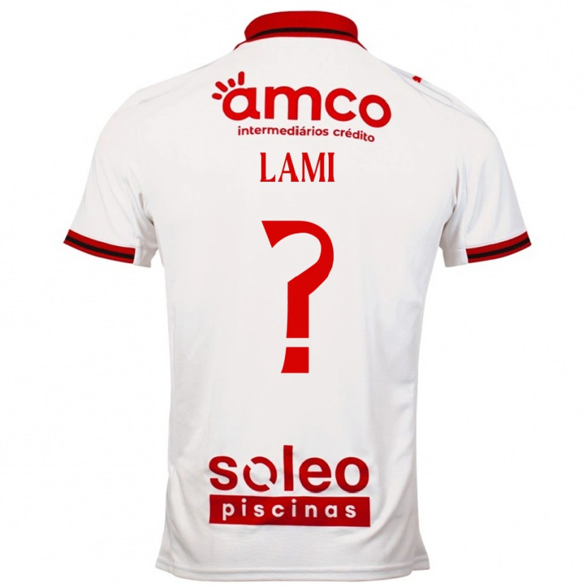 Danxen Kinder Dário Lami #0 Weiß Rot Auswärtstrikot Trikot 2025/26 T-Shirt Österreich