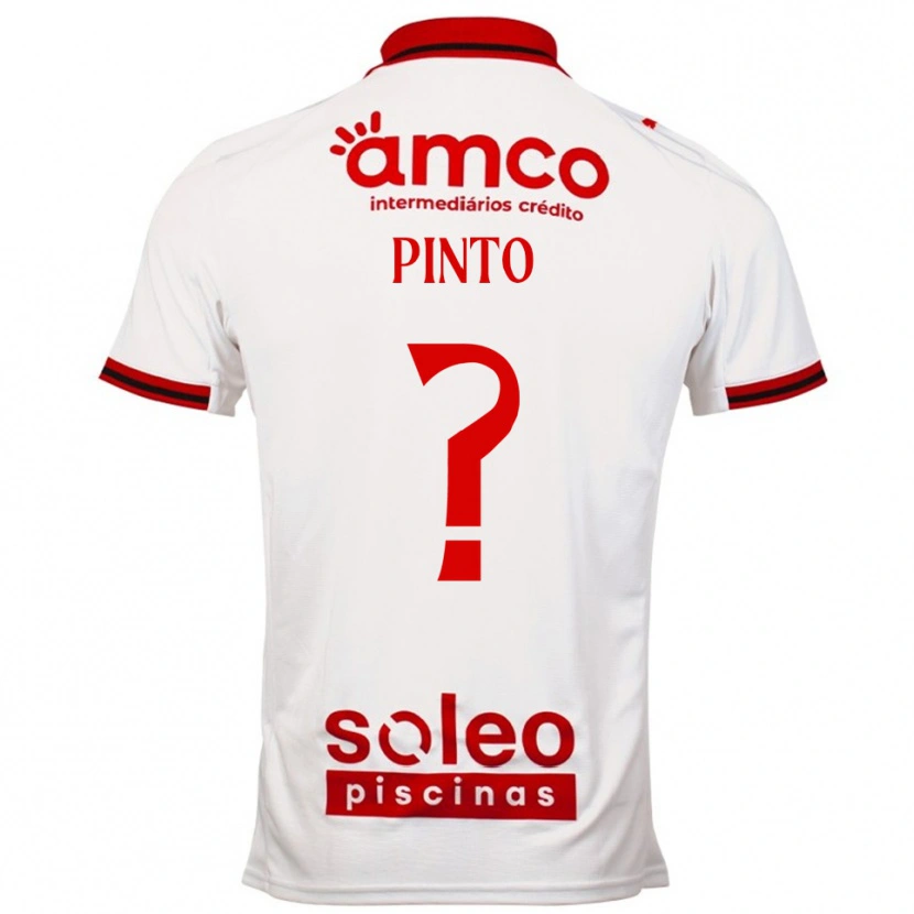 Danxen Kinder Luís Pinto #0 Weiß Rot Auswärtstrikot Trikot 2025/26 T-Shirt Österreich