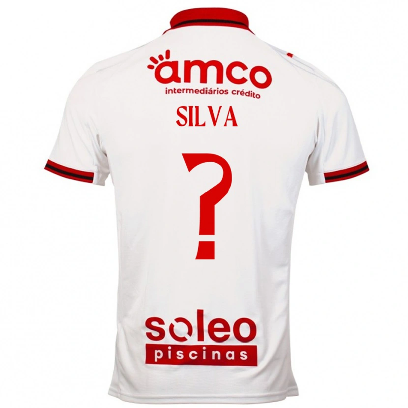 Danxen Kinder Santiago Silva #0 Weiß Rot Auswärtstrikot Trikot 2025/26 T-Shirt Österreich
