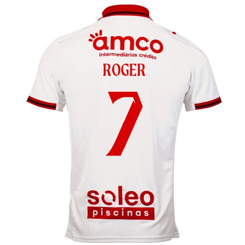 Danxen Kinder Roger #7 Weiß Rot Auswärtstrikot Trikot 2025/26 T-Shirt Österreich