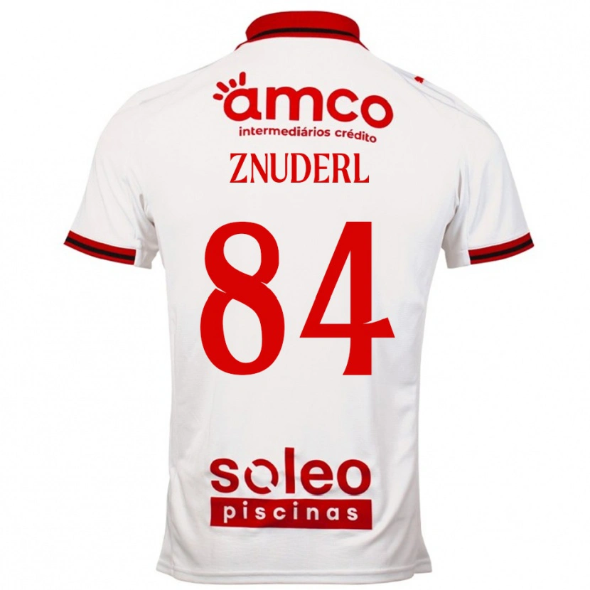 Danxen Kinder Tai Znuderl #84 Weiß Rot Auswärtstrikot Trikot 2025/26 T-Shirt Österreich