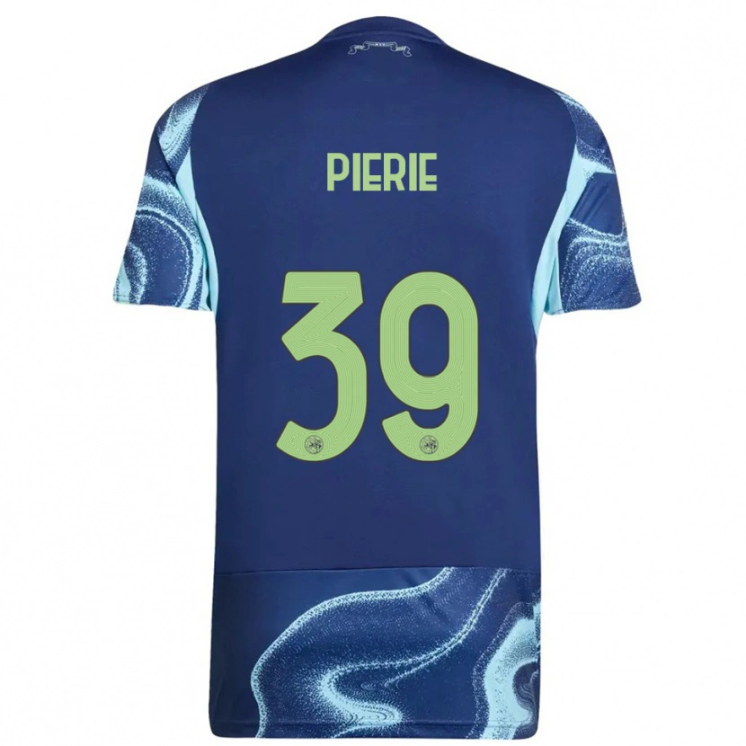 Danxen Kinder Kik Pierie #39 Marine Himmelblau Auswärtstrikot Trikot 2025/26 T-Shirt Österreich