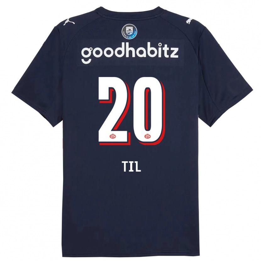 Danxen Kinder Guus Til #20 Marine Weiß Auswärtstrikot Trikot 2025/26 T-Shirt Österreich