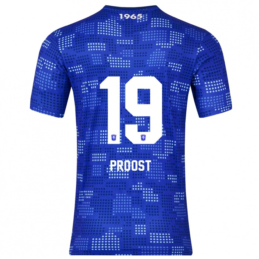 Danxen Kinder Sophie Proost #19 Blau Himmelblau Auswärtstrikot Trikot 2025/26 T-Shirt Österreich