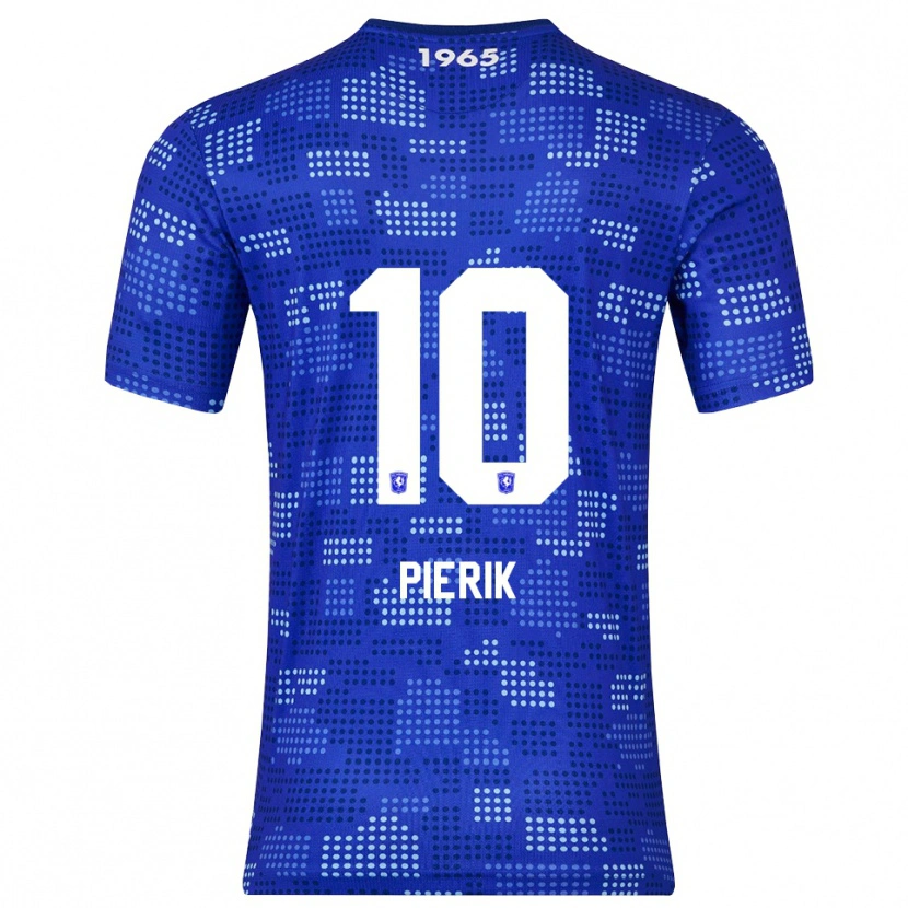 Danxen Kinder Milan Pierik #10 Blau Himmelblau Auswärtstrikot Trikot 2025/26 T-Shirt Österreich