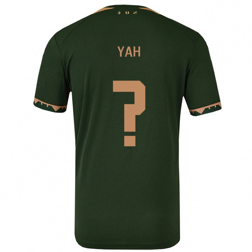 Danxen Kinder Gibson Yah #0 Grün Gold Auswärtstrikot Trikot 2025/26 T-Shirt Österreich