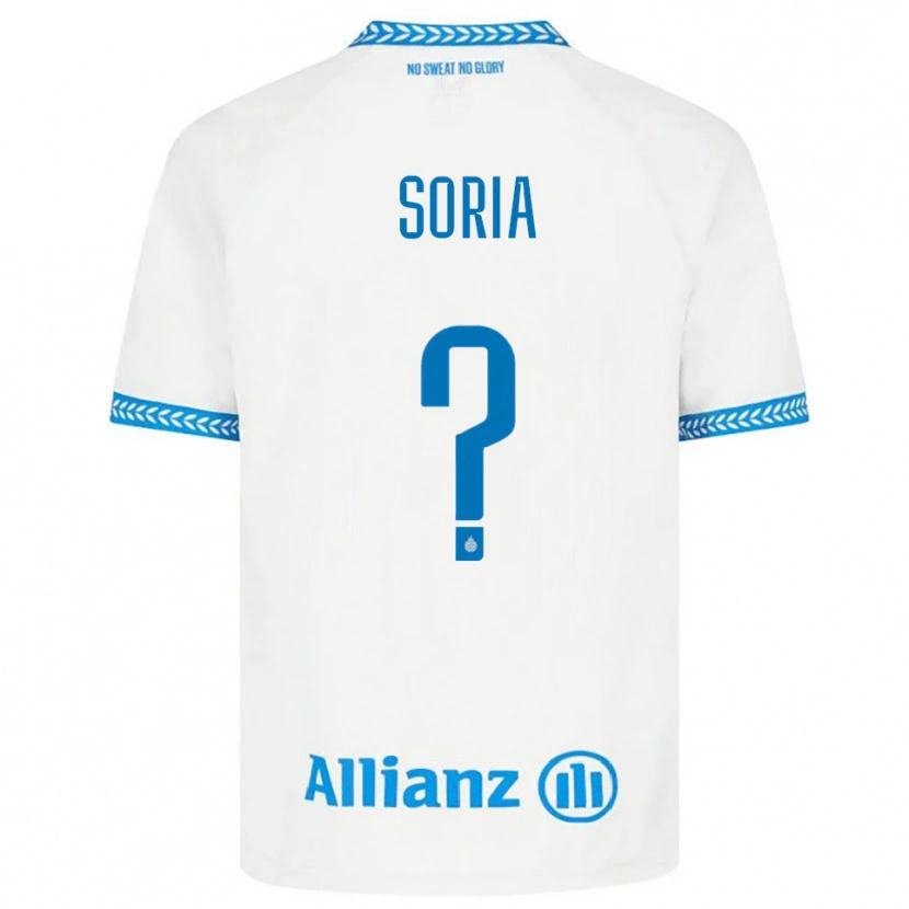 Danxen Kinder Matteo Soria #0 Blau Weiß Auswärtstrikot Trikot 2025/26 T-Shirt Österreich