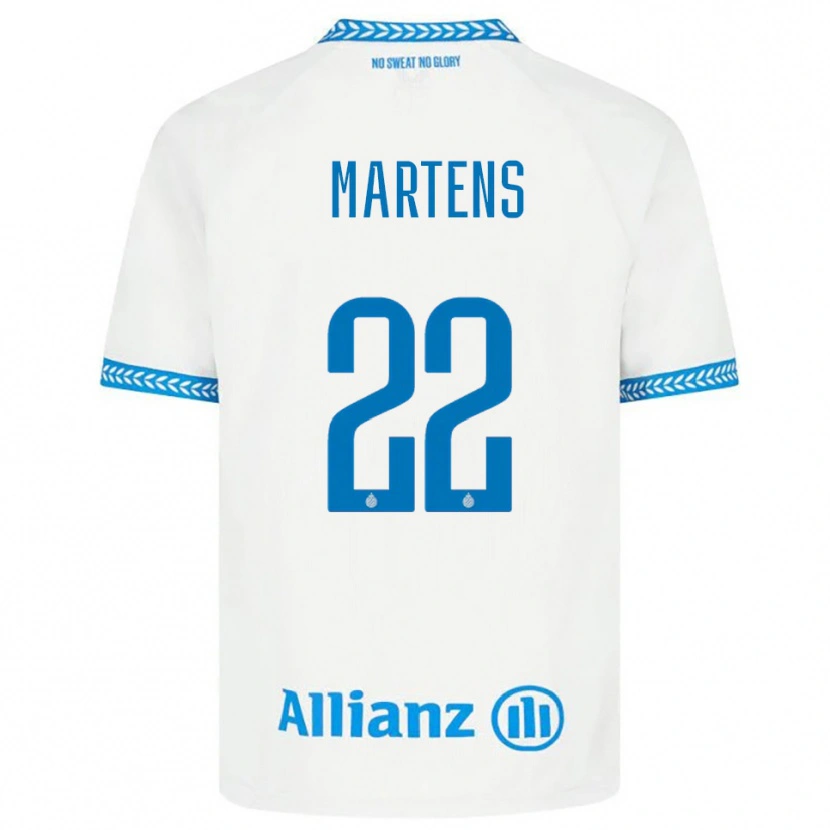 Danxen Kinder Quinze Martens #22 Blau Weiß Auswärtstrikot Trikot 2025/26 T-Shirt Österreich