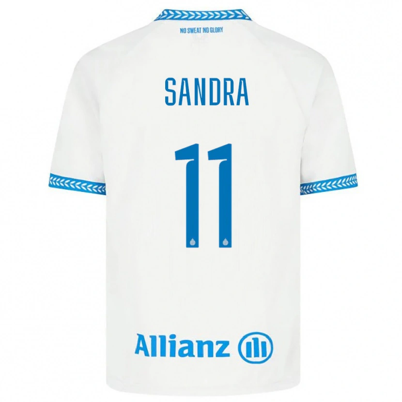 Danxen Kinder Cisse Sandra #11 Blau Weiß Auswärtstrikot Trikot 2025/26 T-Shirt Österreich