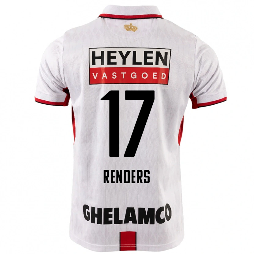 Danxen Kinder Semm Renders #17 Weiß Rot Auswärtstrikot Trikot 2025/26 T-Shirt Österreich