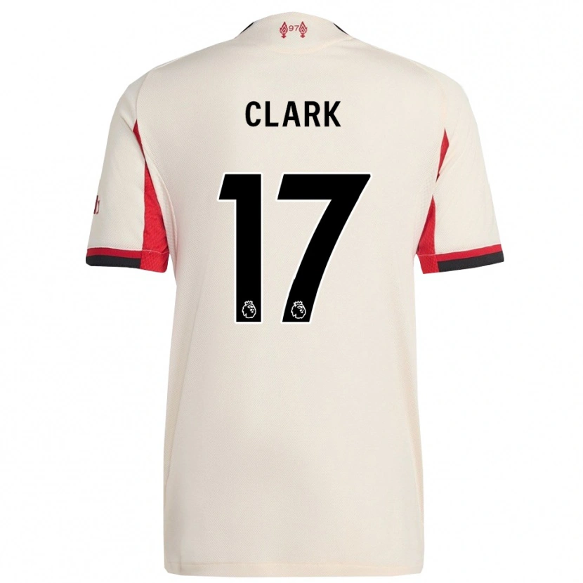 Danxen Kinder Jenna Clark #17 Weiß Schwarz Auswärtstrikot Trikot 2025/26 T-Shirt Österreich