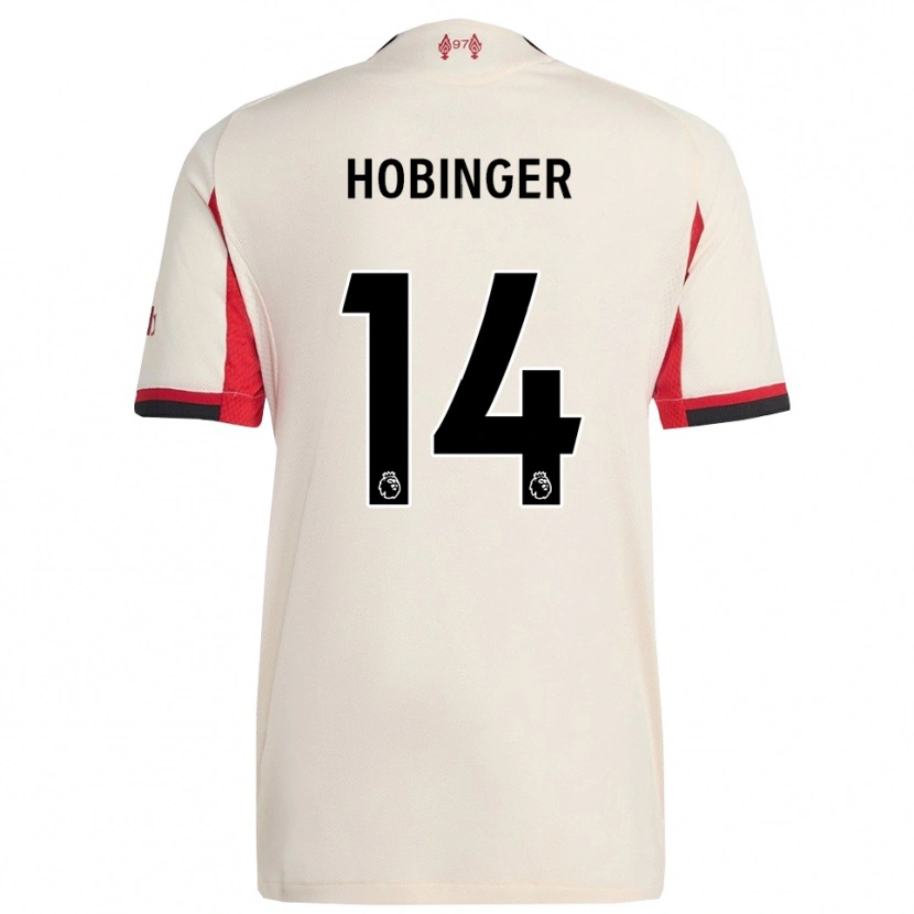 Danxen Kinder Marie Höbinger #14 Weiß Schwarz Auswärtstrikot Trikot 2025/26 T-Shirt Österreich