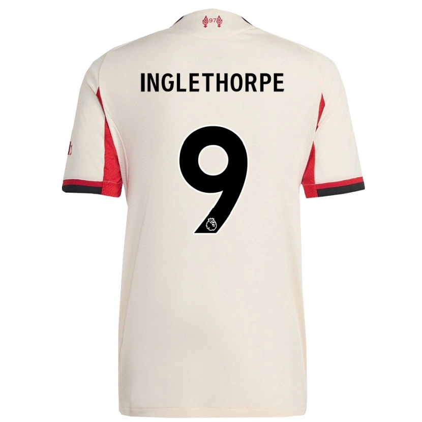 Danxen Kinder Finn Inglethorpe #9 Weiß Schwarz Auswärtstrikot Trikot 2025/26 T-Shirt Österreich