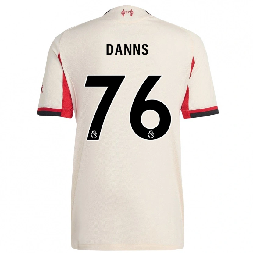 Danxen Kinder Jayden Danns #76 Weiß Schwarz Auswärtstrikot Trikot 2025/26 T-Shirt Österreich