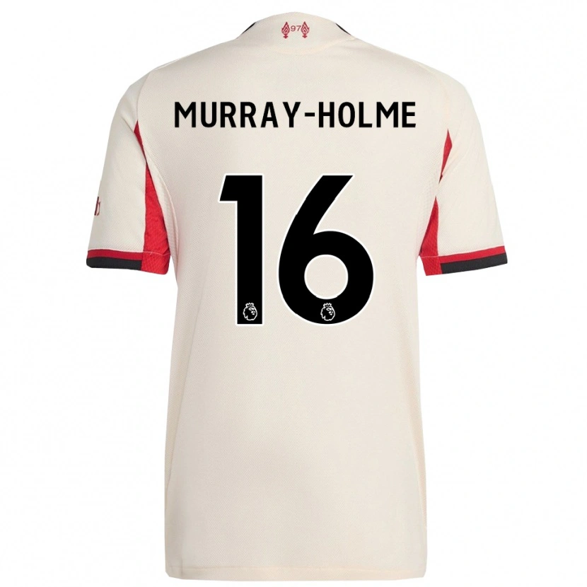 Danxen Kinder Hadyn Murray-Holme #16 Weiß Schwarz Auswärtstrikot Trikot 2025/26 T-Shirt Österreich