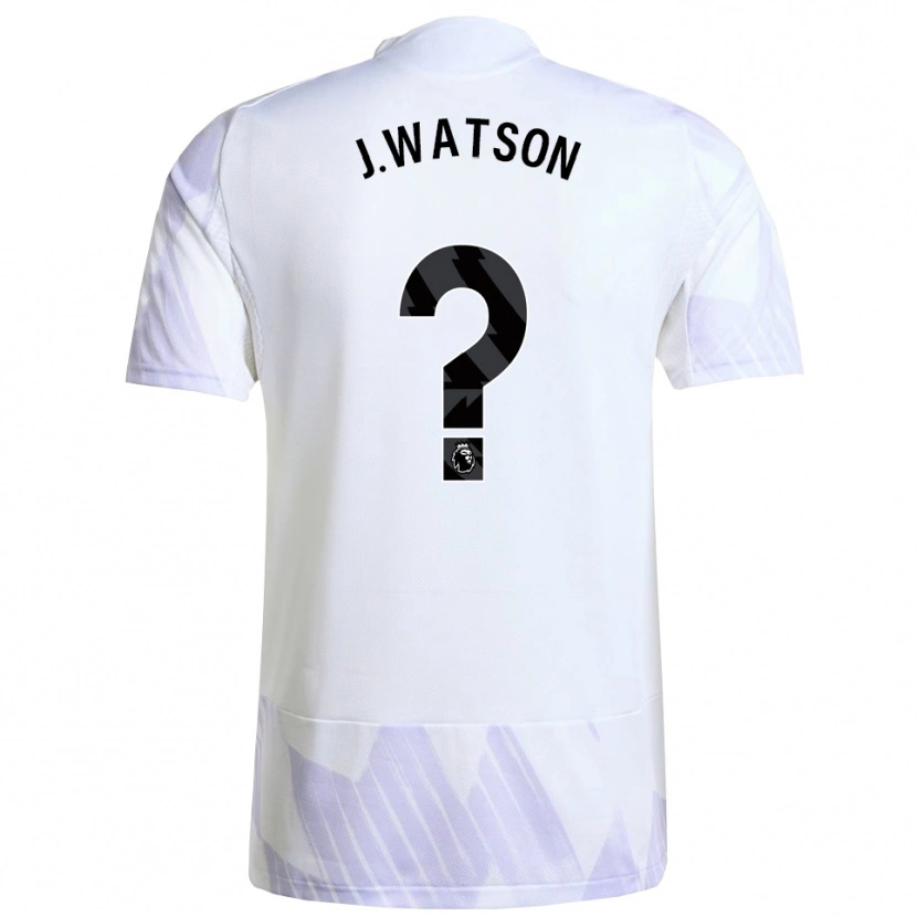 Danxen Kinder Jacob Watson #0 Weiß Lila Lila Auswärtstrikot Trikot 2025/26 T-Shirt Österreich