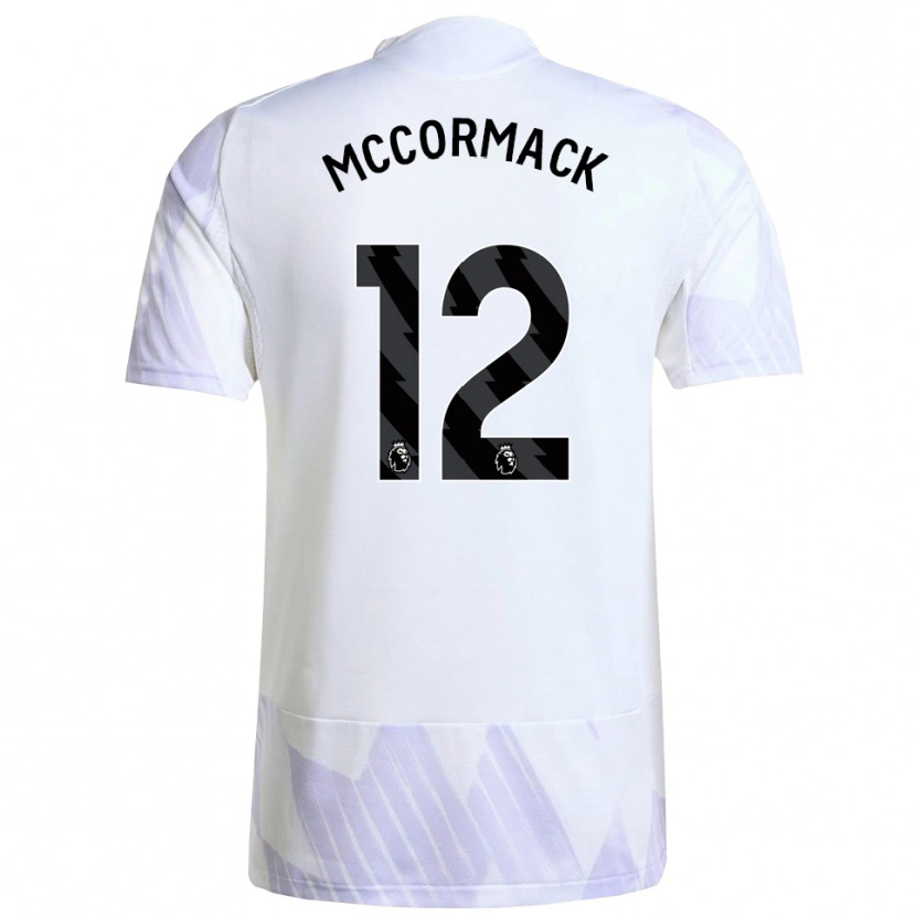 Danxen Kinder Rafe Mccormack #12 Weiß Lila Lila Auswärtstrikot Trikot 2025/26 T-Shirt Österreich