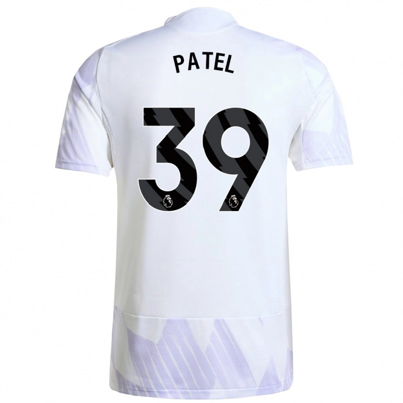 Danxen Kinder Safia Middleton-Patel #39 Weiß Lila Lila Auswärtstrikot Trikot 2025/26 T-Shirt Österreich